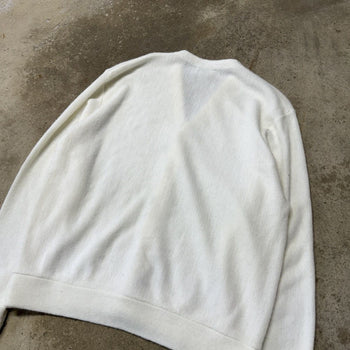 1980s IZOD LACOSTE ACRYLIC CARDIGAN SWEATER