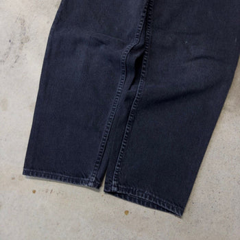 1990S LEVI’S SILVERTAB BAGGY BLACK DENIM SKATER JEANS