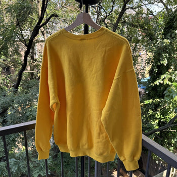 1990s Brooklyn New York Yellow Sweatshirt