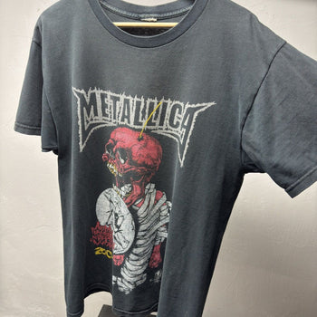 2004 Metallica Pushead Thrashed Faded Band Tee