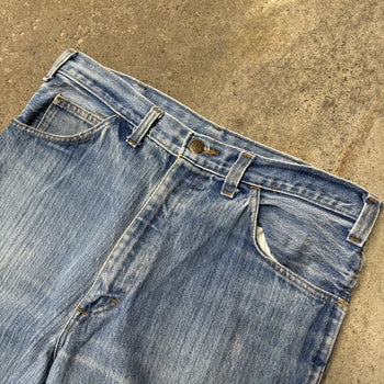 1970s DICKIES BOOTCUT FLARE TALON DENIM JEANS