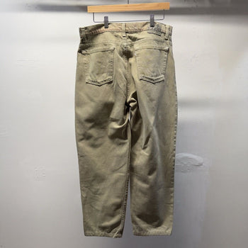 Vintage 1990s Levi's Silvertab Baggy Khaki Green Jeans
