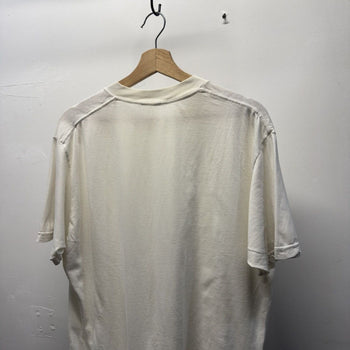 Vintage 1990s Faded Distressed Blank White Tee