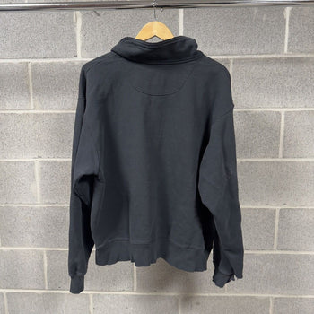 2000s Thrashed Faded Distressed Champion Quarter Zip Sweatshirt