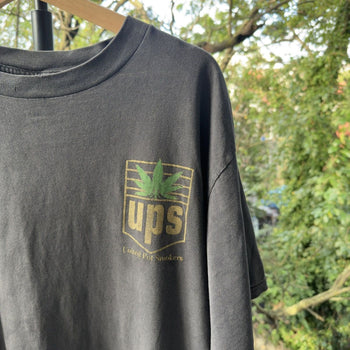 1990s Faded UPS United Pot Smokers Tee