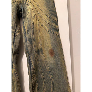 NO FAITH STUDIOS WAVE HEAVY DENIM MEDIUM 32