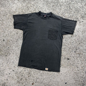 1990s Dickies Faded Thrashed Distressed Pocket Tee