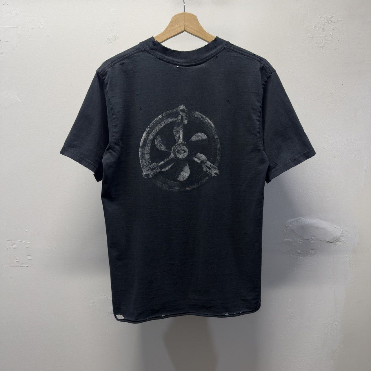 Vintage 1990s 2000s Oakley Software Faded Distressed Propeller Tee