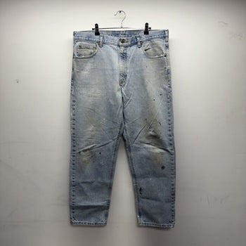 Vintage 2000s Carhartt Faded Distressed Painter Jeans