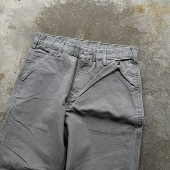 2000S CARHARTT TAN BAGGY CANVAS CARPENTER PANTS