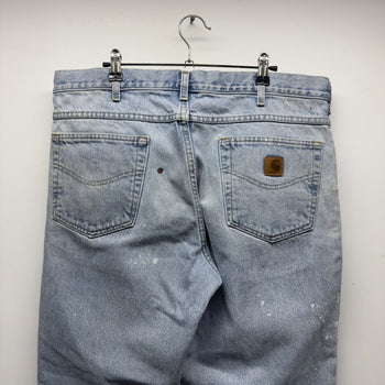 Vintage 2000s Carhartt Faded Distressed Painter Jeans
