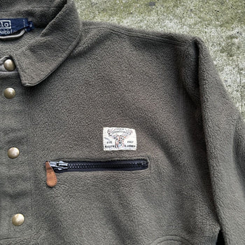 1990s POLO SPORTSMAN RALPH LAUREN SNAP FLEECE