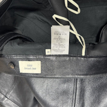 Bottega Veneta Pre Spring 2020 Leather Buckle Trouser Pants