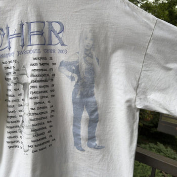 2003 Cher The Living Proof Farewell Tour Tee
