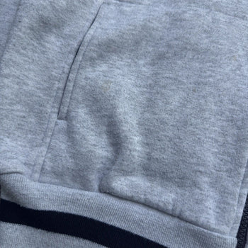 1990s DIOR MONSIEUR RAGLAN ZIP UP SWEATSHIRT GREY