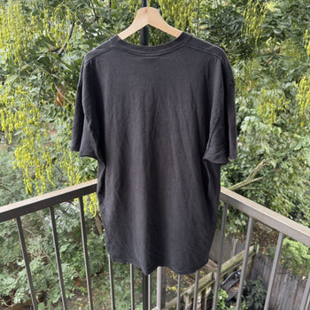 1990s Faded Black Blank Pocket Tee