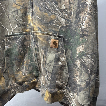 Carhartt Realtree Camo Zip Up Hoodie