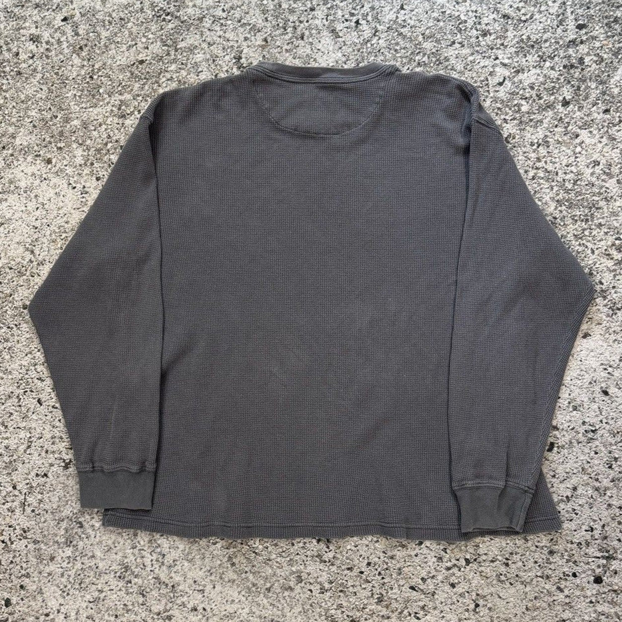 2000s Faded Thermal Knit Longsleeve Shirt