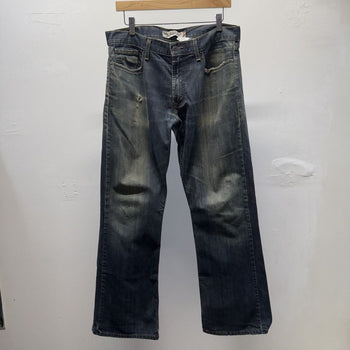 Vintage 2000s Levi’s 527 Low Bootcut Flare Faded Distressed Jeans