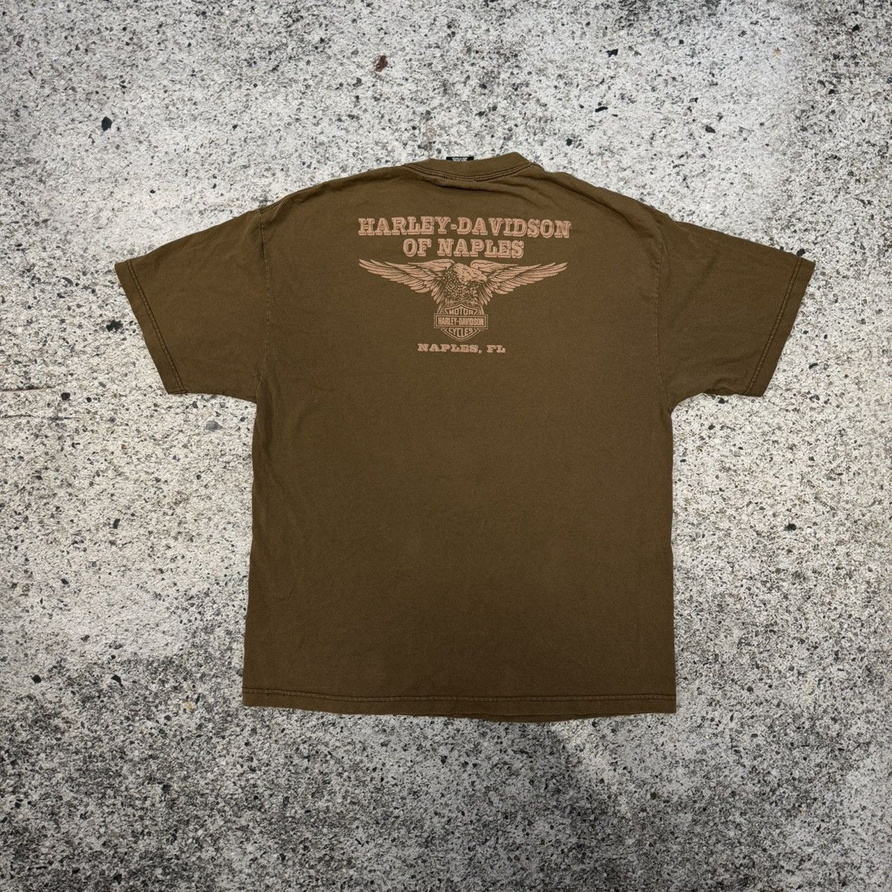 2000S FADED HARLEY DAVIDSON EAGLE TEE