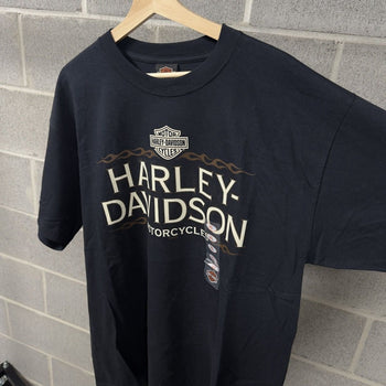 2000s Harley Davidson Flame Tee