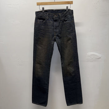 Vintage 2000s Levi’s 501 Faded Smoky Indigo Wash Jeans