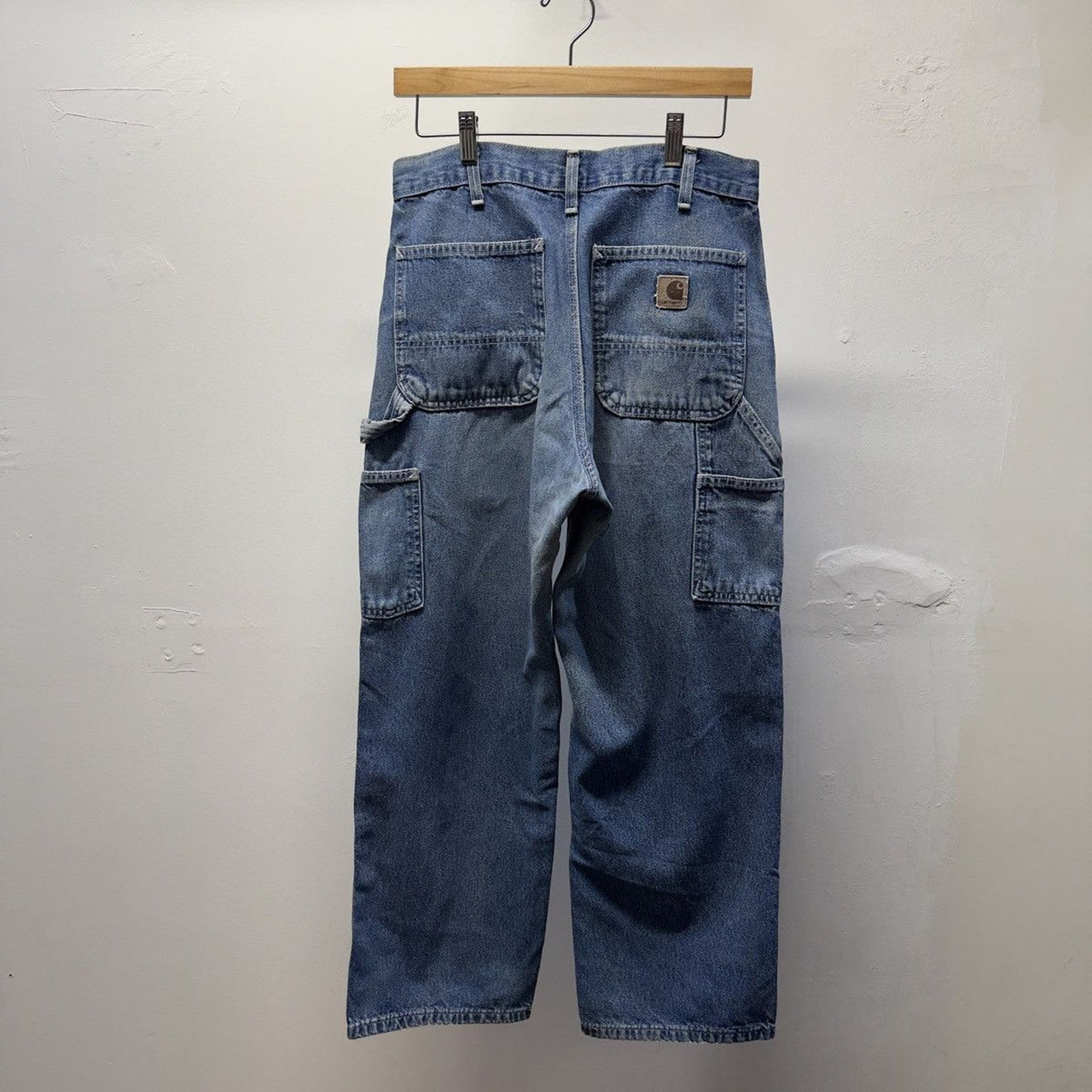 Vintage 2000s Carhartt Faded Distressed Work Jeans