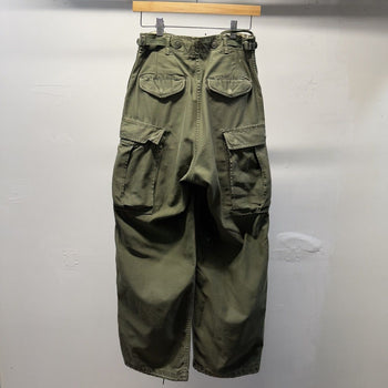 Vintage 1950s M51 Faded Sateen Military Cargo Pants
