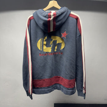 1990s Tommy Hilfiger Boardsports Hoodie Thrashed Faded