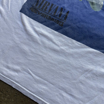 2002 NIRVANA NEVERMIND THRASHED ALBUM PROMO TEE