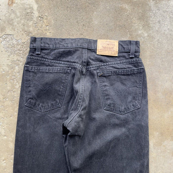 1990S LEVI'S 562 LOOSE FIT BAGGY DENIM BLACK SKATER JEANS