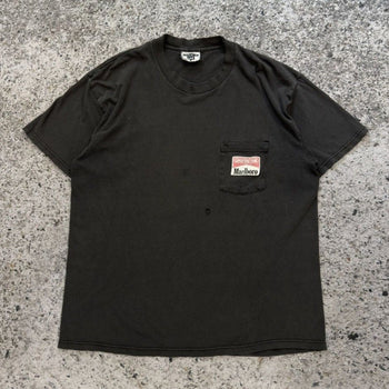 1990年代 マルボロ シガレット コヨーテ ブラフ ポケットTシャツ スラッシュド フェード