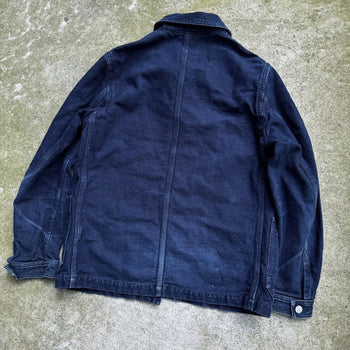 SNOW PEAK INDIGO DENIM OKAYAMA OX WORK JACKET CHORE COAT