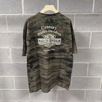 2000s Harley Davidson Camo Tee