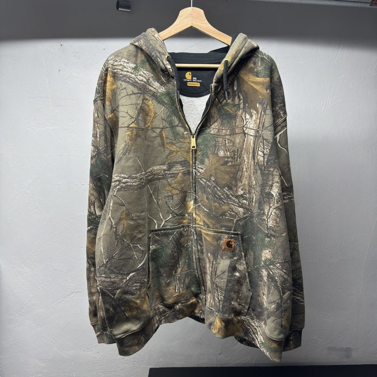 Carhartt Realtree Camo Zip Up Hoodie