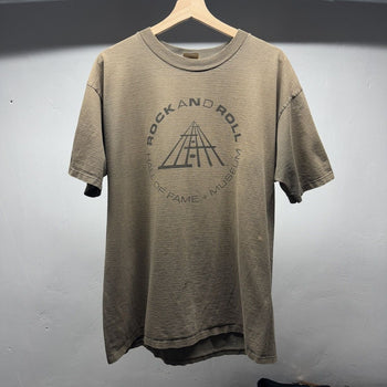 1990s Thrashed Distressed Rock & Roll Hall of Fame Museum Tee