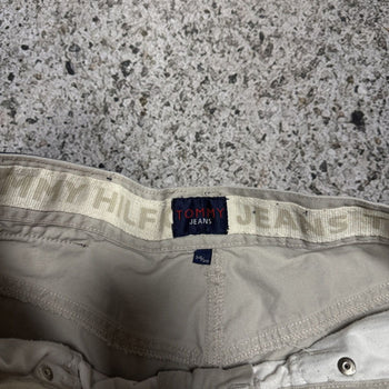 Pantalones cargo holgados de carpintero con pernera ancha de Tommy Hilfiger de la década de 2000