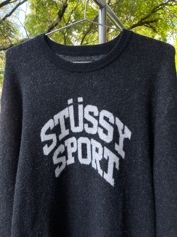 STUSSY SPORT KNIT PULLOVER SWEATER