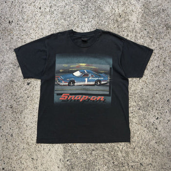 1990s Faded Snap On Racecar Tee