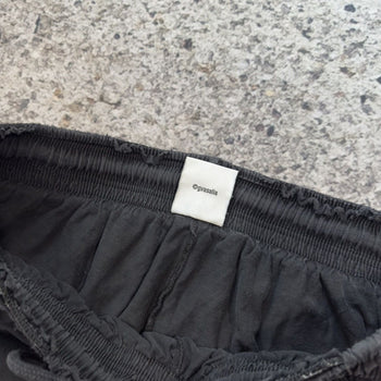 Vetements SS23 Runway Washed Black Double Layer Baggy Wide Leg Sweatpants