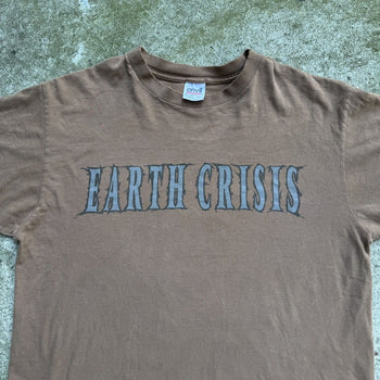 1990s EARTH CRISIS THERE IS A WAR TEE