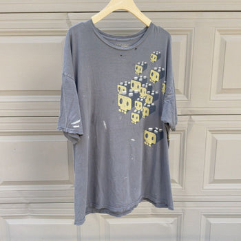 2000s Nike Thrashed Faded Stained Distressed Tee
