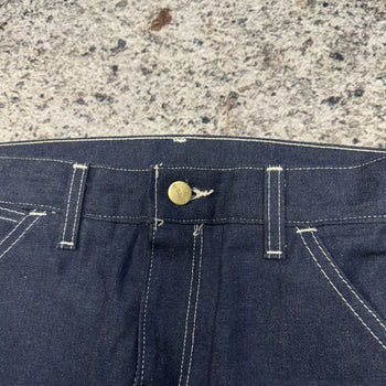 1980s CARHARTT B03 DARK DENIM CARPENTER PANTS