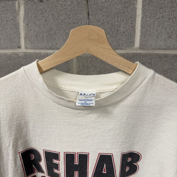 2000s Rehab Is For Quitters Faded Tee