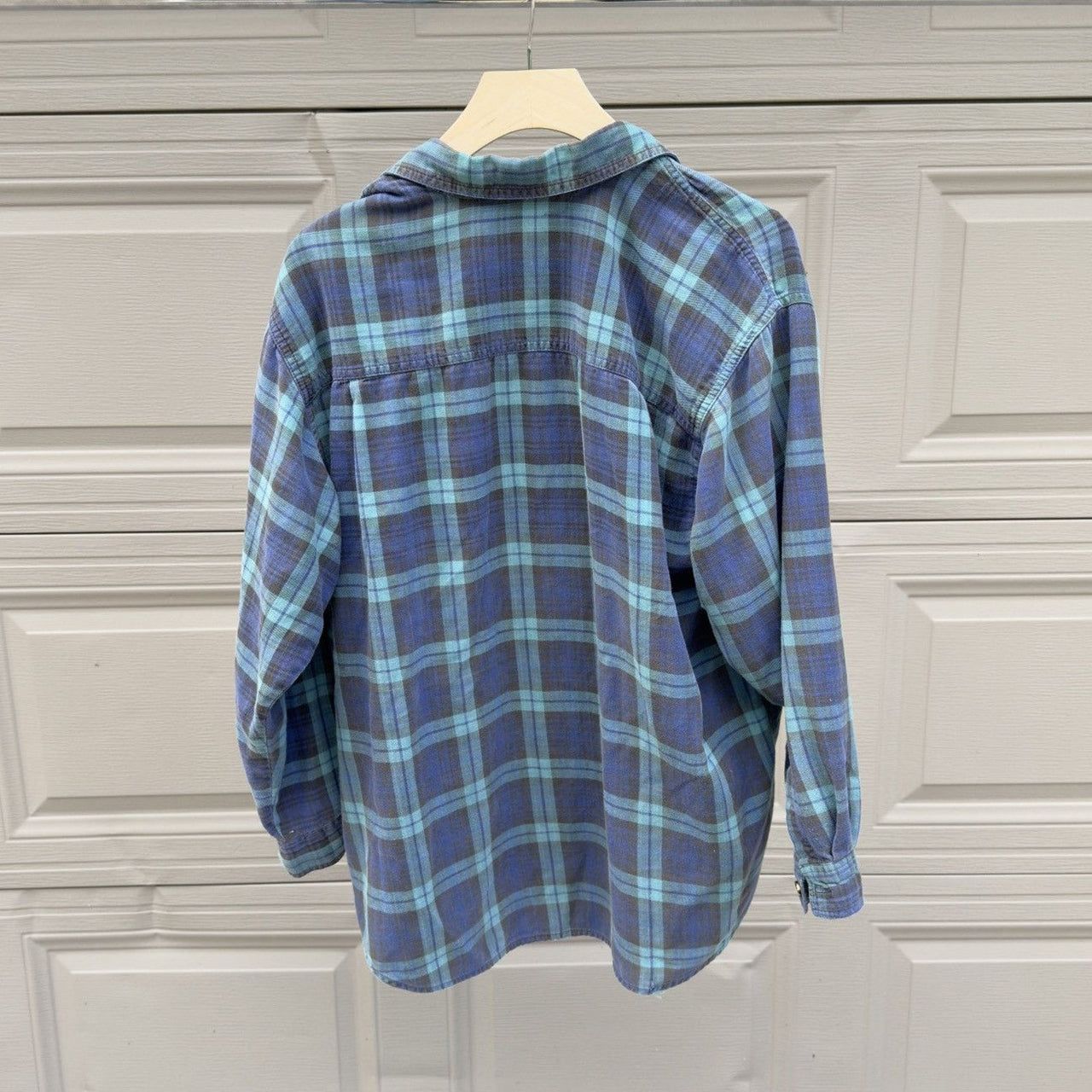 1990s/2000s Faded Flannel Shirt
