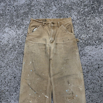 1990s Carhartt Thrashed Faded Double Knee Pants