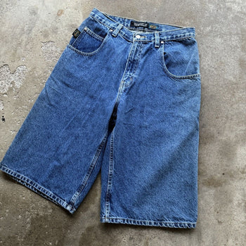 2000S Y2K BAGGY DENIM SKATER JEAN SHORTS JORTS