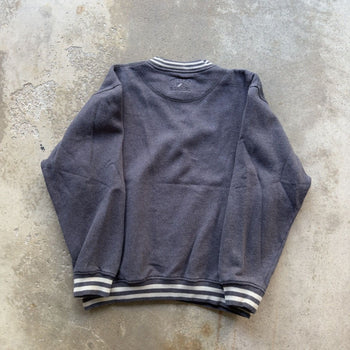 2000S FADED GREY CREWNECK SWEATSHIRT OVERSIZED