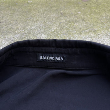 BALENCIAGA STAFF EMPLOYEE UNIFORM BUTTONED LONGSLEEVE SHIRT