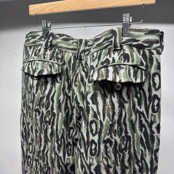 1980s Woolrich Shadow Bark Wool Camo Pants